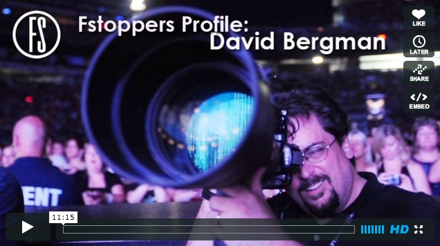 Fstoppers video profile: David Bergman with Bon Jovi